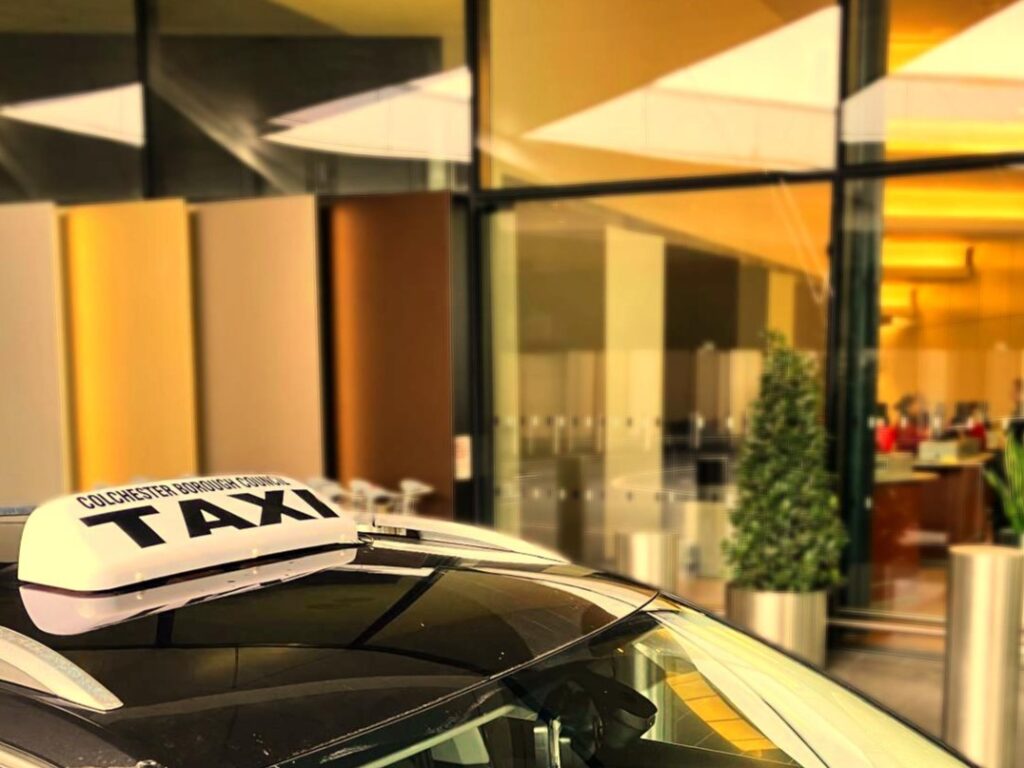Colchester Airport Taxi Transfer Services at the airport