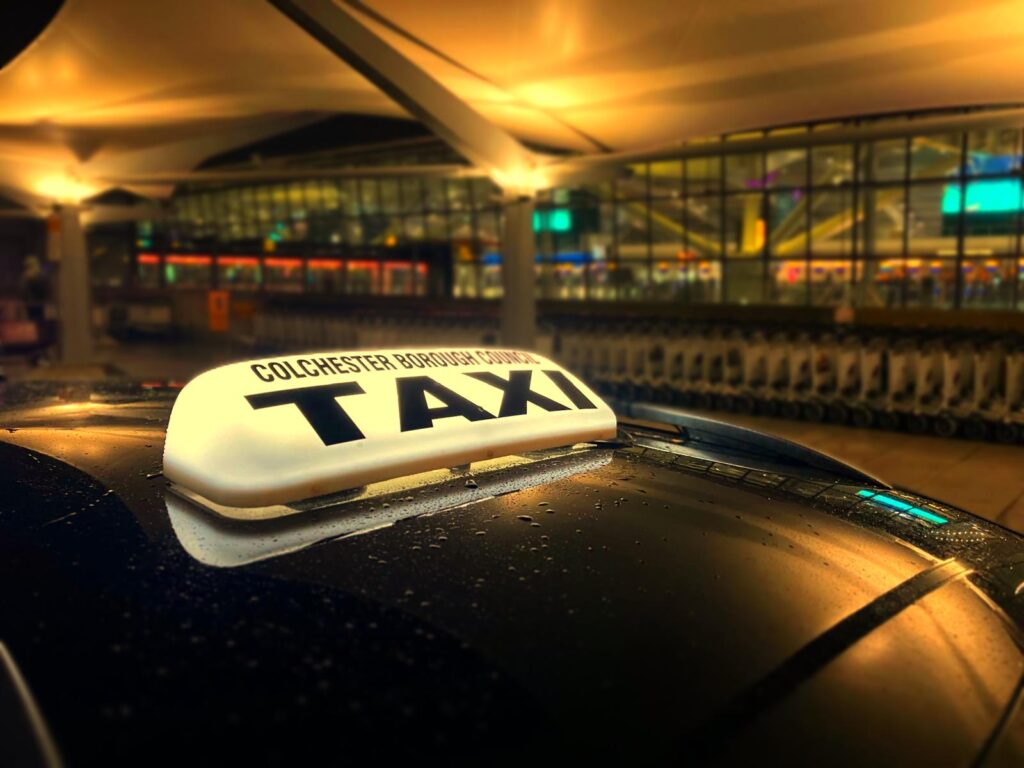 Colchester Airport Taxi Transfer Services at the airport